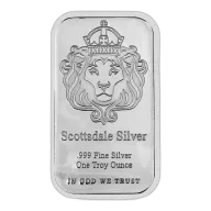 Pre-Owned Scottsdale Mint 1oz 'The One' Silver Bar