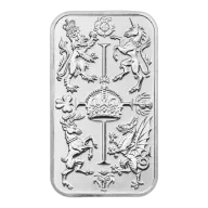 Pre-Owned The Royal Mint Royal Celebration 1oz Silver Bar