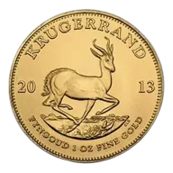 1 oz South African Mint Krugerrand Gold Coin