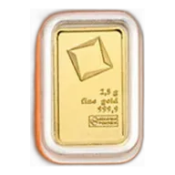 2.5 GRAM GOLD BAR VALCAMBI