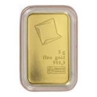 5 GRAM GOLD BAR Valcambi