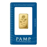 20 Gram GOLD BAR PAMP ROSA