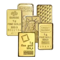1 GRAM GOLD BAR - Our Choice