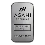 1 OZ SILVER BAR ASAHI