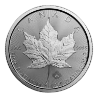 1 OZ PLATINUM CANADIAN MAPLE LEAF