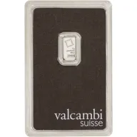 1 g Valcambi Platinum Bar