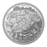 2 oz $200 for $200 Fine Silver Coin - Coastal Waters (2015)