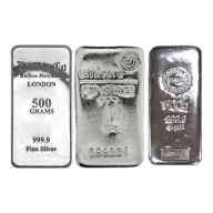 500g Silver Bar