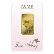 1oz Gold Bar - PAMP 'Love Always'