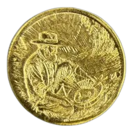 Monarch Metals 1/100 Oz. Gold Prospector Round