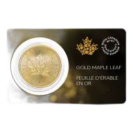 Pre-Owned 1 oz Maple Leaf Gold Coin