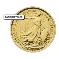 Pre-Owned 1/10 oz Britannia Gold Coin