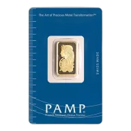 Pre-Owned 5g PAMP Suisse Gold Bar