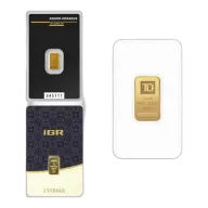 1 Gram Gold Bar (Inc. Assay Card) (Circulated) - Assorted Brands