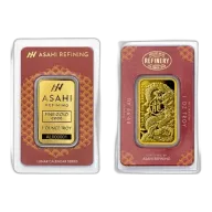2024 Lunar Dragon 1 Oz Gold Bar (Inc Assay Card) - Asahi Refining