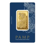 Pre-Owned 1 oz Fortuna Gold Bar