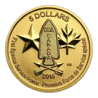 1/10 oz Canadian Devil's Brigade Gold Coin (Sealed) (Random Year) - Royal Canadian Mint