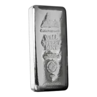 1 Kilo Wall Street Mint Silver Bar