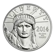 2014 Platinum American Eagle One Ounce