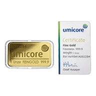 1 oz Gold Bar