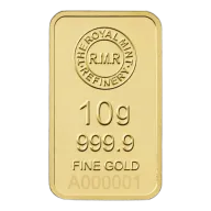 10g The Royal Mint Gold Bar