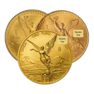 1 oz Mexican Gold Libertad Coin - Random Year