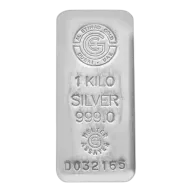 1 kg Silver Bars (Circulated) - Al Etihad Refinery Dubai