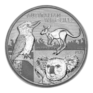2024 2 oz Silver Australian Wildlife (Circulated) - Perth Mint