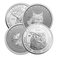 3/4 oz Royal Canadian Mint Silver Coin - Design Our Choice