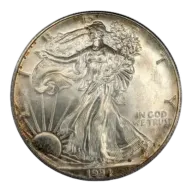1994 1 oz American Silver Eagle Coin - Cull Condition