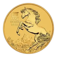 2026 1/10 oz Year of the Horse Gold Coin - Lunar Series III
