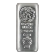 2023 10 Oz Silver Dragon Phoenix Bar - Samoa