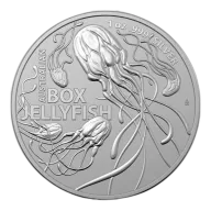2023 1 Oz Silver Australia's Most Dangerous Jellyfish Coin (Inc. Capsule) - Royal Australian Mint