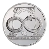 2022 2 oz Silver The Awakening: Infinity High Relief Round (Inc. Capsule) - Sunshine Mint