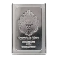 1 Kilo Scottsdale Mint Stacker Silver Bar