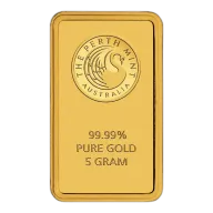 Kangaroo 5g Gold Minted Bar