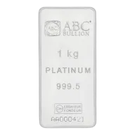 1 Kilo Platinum Bar