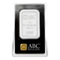 ABC 1oz Platinum Minted Bar