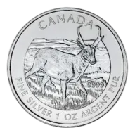 2013 1 oz Pronghorn Antelope Silver Coin