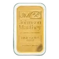 1 oz Johnson Matthey Gold Bar - In Assay