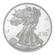 Generic Bullion Silver Bullion - 1 Oz Liberty Coin - ASSORTED YEARS