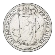 Generic Bullion Silver Bullion - 1 Oz Britannia Coin - ASSORTED YEARS