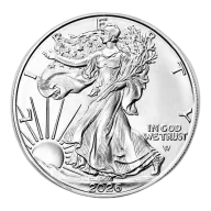 2026 1 oz American Silver Eagle Coin BU