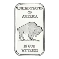 1 oz Buffalo Silver bar