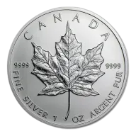2008 1 Oz Canadian Silver Maple Leaf