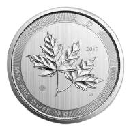 2017 10 Oz Canadian Silver 'Magnificent' Maple Leaf Coin