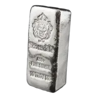 Scottsdale Mint 10oz "Chunky" Silver Cast Bar