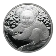 Australian Koala 1 Ounce Silver 2009
