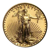 1997 $5 American Gold Eagle 1/10 oz Brilliant Uncirculated