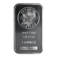1 Troy oz Sunshine Mint .999 Fine Silver Bar Mint Mark SI Sealed